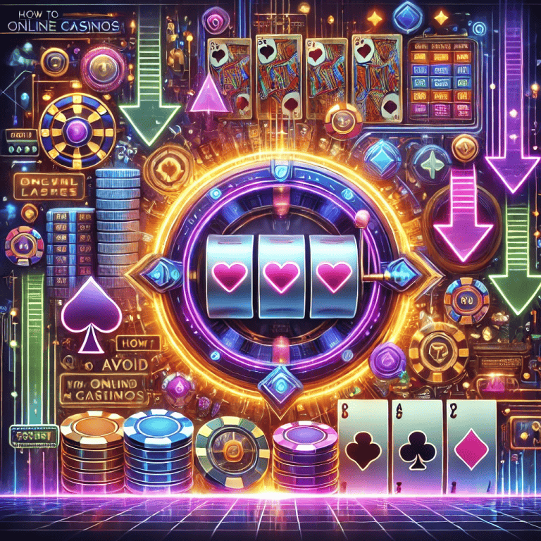 How to Avoid Losses in Online Casinos